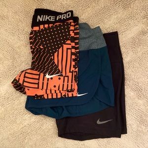 Lot of 3 Nike Shorts